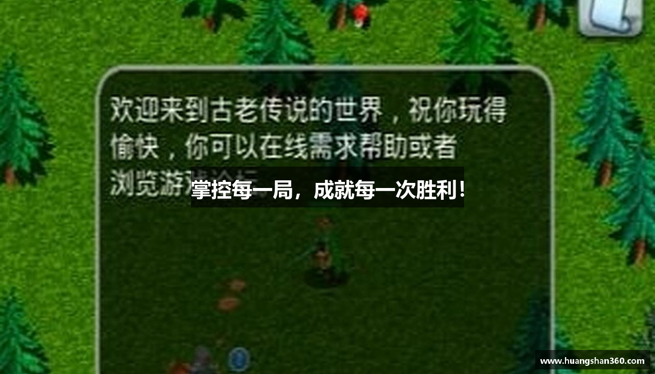 掌控每一局，成就每一次胜利！